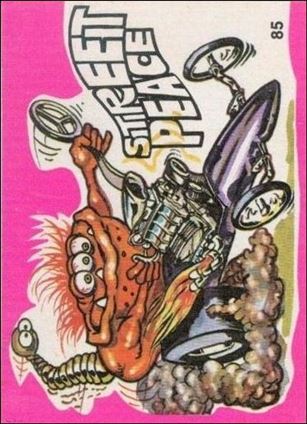 Fantastic Odd Rods: Series 1 (Base Set) card 85 Street Peace