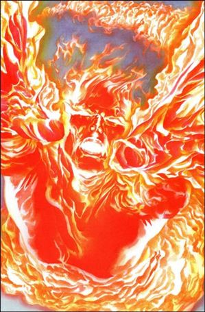 Fantastic Four (2018) issue 1-YA NYCC Alex Ross Human Torch Cover 1/800