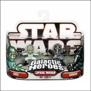 Star Wars: Galactic Heroes figure 48 Duros and Garindan