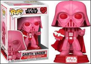 POP! Star Wars figure 417 Darth Vader  (Valentine's Day Heart)