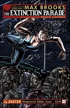 Extinction Parade issue 5-B Wraparound Cover
