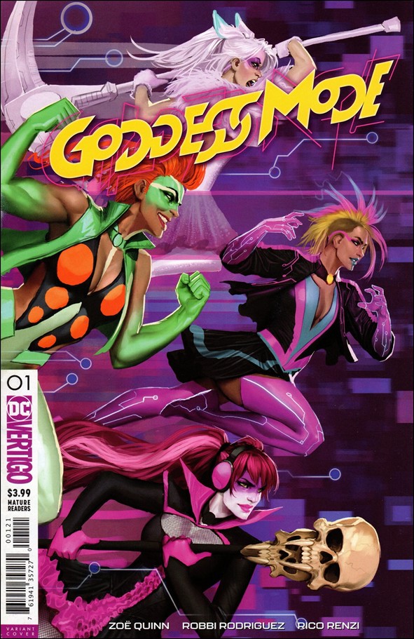 Goddess Mode issue 1-B Stjepan Sejic Cover