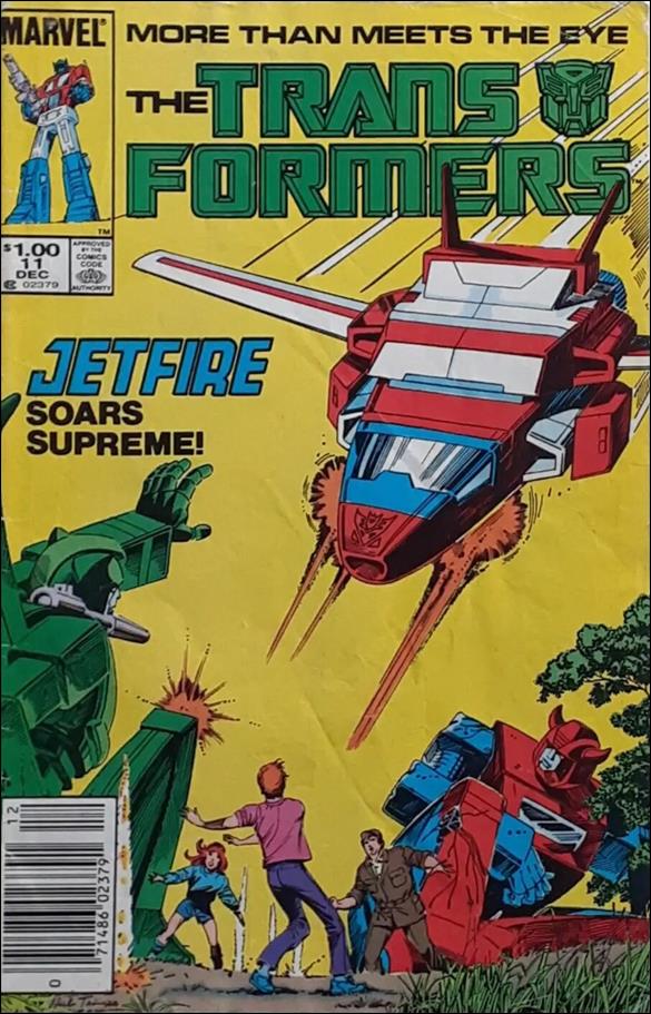 Transformers (1984) issue 11-C Canadian Price Cover