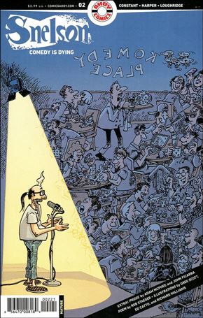 Snelson: Comedy is Dying issue 2-B Sergio Aragones Cover