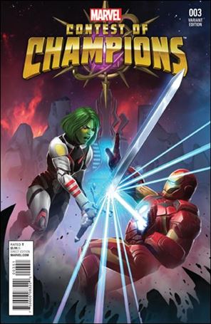 Contest of Champions issue 3-C 1:10 Kabam Cover