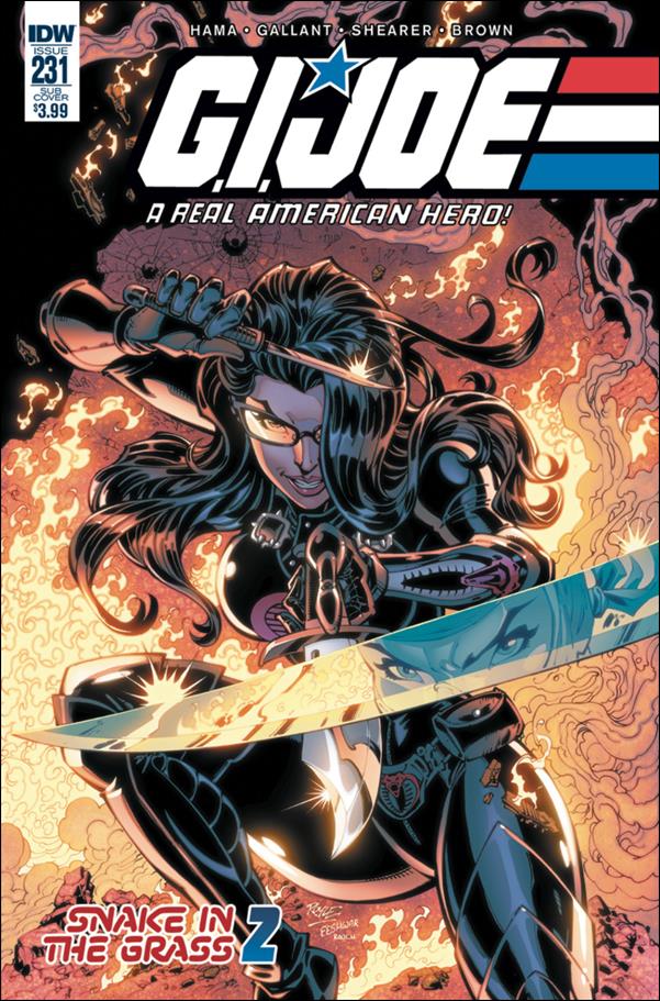 G.I. Joe: A Real American Hero issue 231-B John Royle Subscription Cover