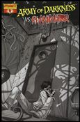 Army of Darkness vs Re-Animator issue 4-D Nick Bradshaw Grayscale RRP Cover