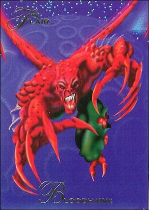 Marvel Annual Flair '94 (Base Set) card 124 Bloodhawk