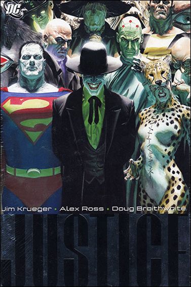 Justice issue 2 Dust Jacket 