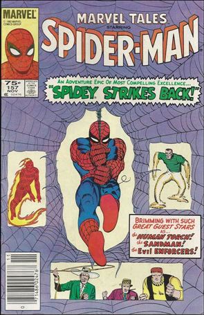 Marvel Tales (1966) issue 157-B Canadian Price Cover