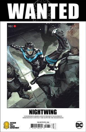 Nightwing (2016) issue 84-C Kael Ngu 1:25 Cardstock Cover