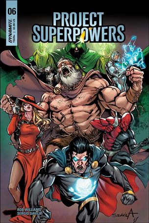Project Superpowers: Chapter Three issue 6-F Sergio Davila Cover