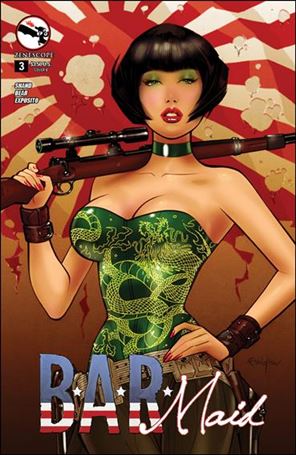 B.A.R. Maid issue 3-B Franchesco! Cover