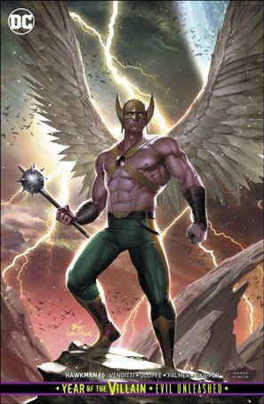 Hawkman (2018) issue 16-B InHyuk Lee Cover