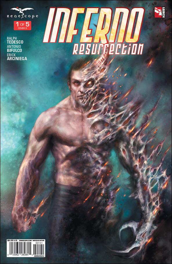 Inferno: Resurrection issue 1-D Nick Percival Cover