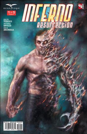 Inferno: Resurrection issue 1-D Nick Percival Cover