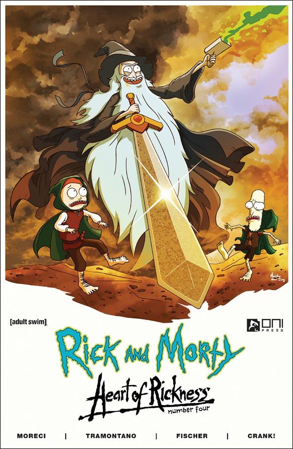 Rick and Morty: Heart of Rickness issue 4-B Phil Murphy Cover