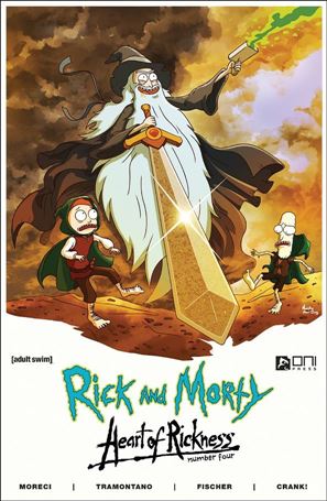 Rick and Morty: Heart of Rickness issue 4-B Phil Murphy Cover