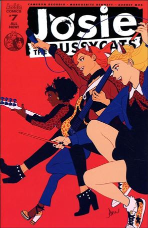 Josie and the Pussycats  issue 7 Audrey Mok Cover