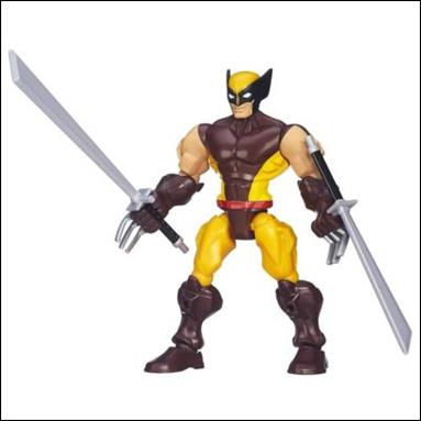 Marvel Super Hero Mashers figure 7-B Wolverine (Loose)
