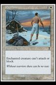 Magic the Gathering: 7th Edition (Base Set) card 29 Pacifism