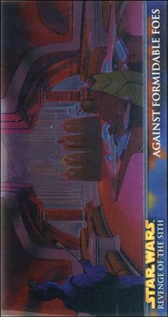 Star Wars: Revenge of the Sith Widevision (Chrome Art Retail Subset) card R5 Against Formidable Foes