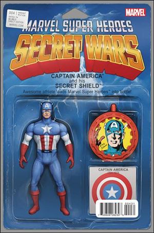 Secret Wars issue 4-F John Tyler Christopher Action Figure Cover