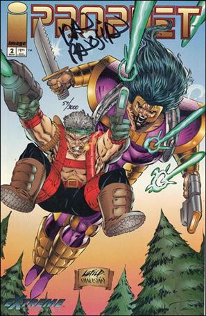 Prophet (1993) issue 2-B Dynamic Forces Set (Signed by Dan Panosian) 1/3000