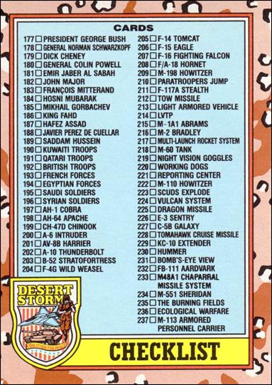 Desert Storm: Series 3 (Base Set) card 264