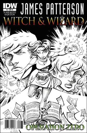 Witch & Wizard: Operation Zero issue 5-B Victor Santos 1:10 B&W Cover