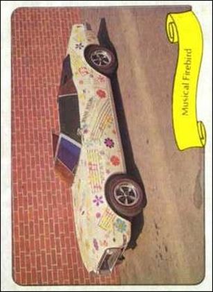 Kustom Cars II (Base Set) card 36 Musical Firebird