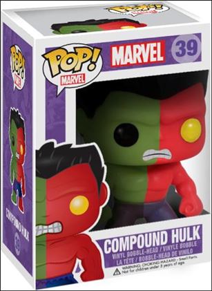 POP! Marvel figure 39 Compound Hulk Toy Anxiety