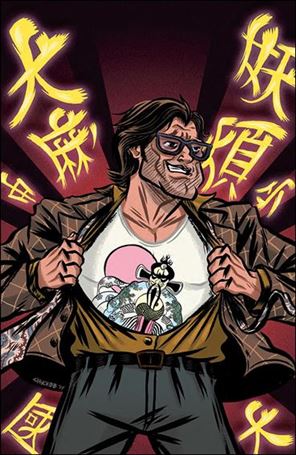 Big Trouble in Little China issue 8-C Chuck BB 1:25 Virgin Cover