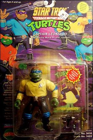 Teenage Mutant Ninja Turtles: Star Trek figure 1 Captain Leonardo