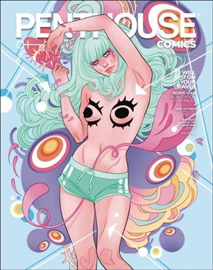 Penthouse Comics (2024) issue 2-C Marguerite Sauvage Cover