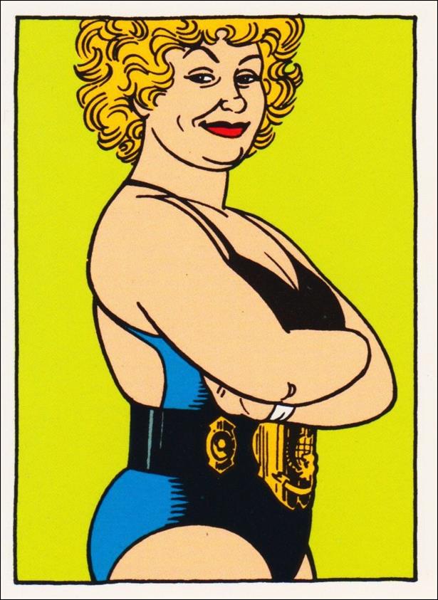 Love & Rockets (Base Set) card 33 Vicki Glori