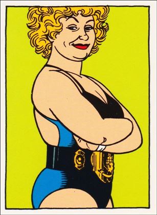 Love & Rockets (Base Set) card 33 Vicki Glori