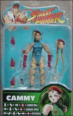 Street Fighter (Round 2) figure 2-B Cammy (Blue)