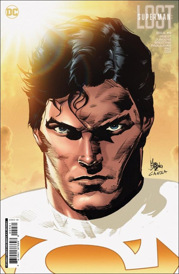 Superman: Lost issue 9-C Mike Deodato Jr. 1:25 Cardstock Cover