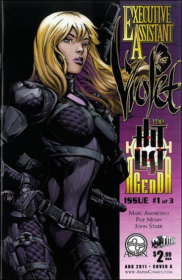 Executive Assistant: Violet issue 1 Pop Mhan Cover