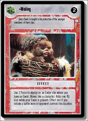 Star Wars: Endor Limited (Base Set) card 132 Wokling