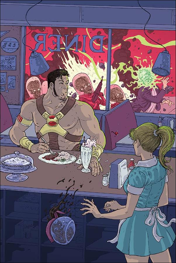 Warlord of Mars Attacks issue 3-E Ramon Villalobos 1:10 Virgin Cover