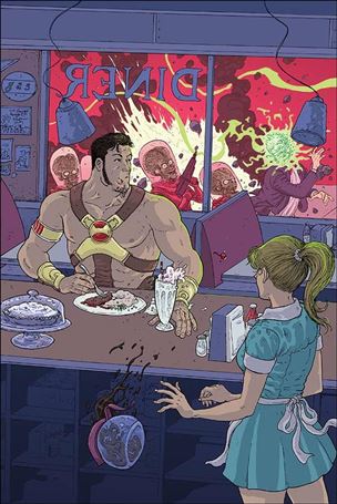 Warlord of Mars Attacks issue 3-E Ramon Villalobos 1:10 Virgin Cover