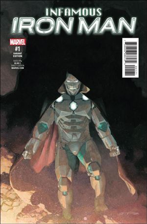 Infamous Iron Man issue 1-C Esad Ribic 1:25 Cover
