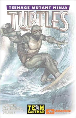 Teenage Mutant Ninja Turtles Color Classics Vol. 03 issue 9-C Greg Horn Amazing Hawaii Con Fade Cover 1/1000