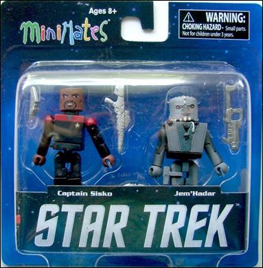 Star Trek Legacy Minimates figure 4 Captain Sisko and Jem'Hadar