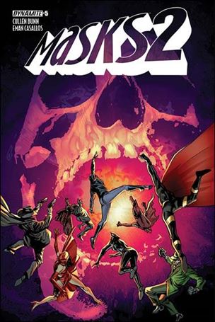 Masks 2 issue 5 Butch Guice Cover