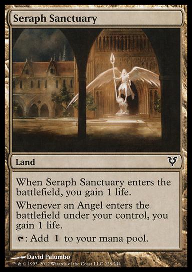Magic the Gathering: Avacyn Restored (Base Set) card 228 Seraph Sanctuary