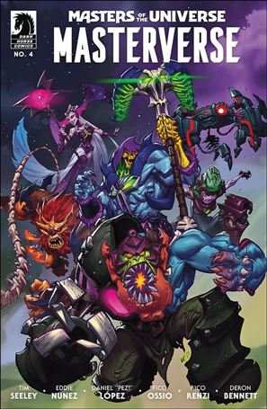 Masters of the Universe: Masterverse issue 4-B Daniel Lopez Cover