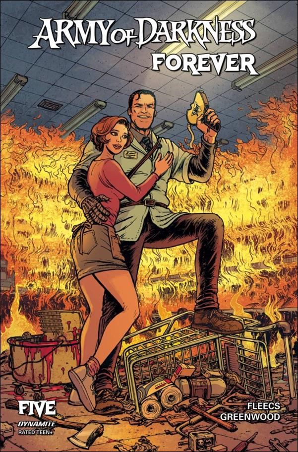 Army of Darkness Forever issue 5-D Chris Burnham Cover